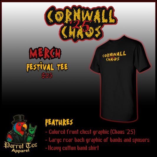 Cornwall Chaos '25 T-shirt